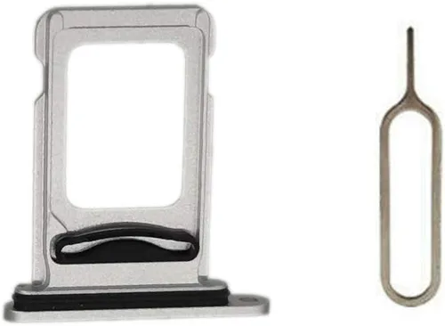 Miniatura 4 de Bandeja para tarjeta SIM con ranura de soporte nano con junta de goma impermeable de repuesto y eyector de pines para iPhone XR