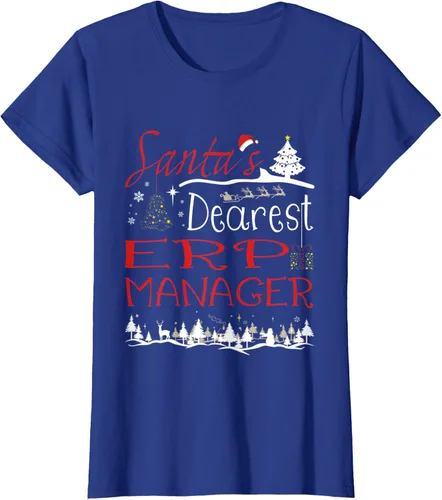 Miniatura 11 de ERP Manager Xmas Job Cute Christmas T-Shirt