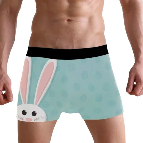 Miniatura 3 de Calzoncillos tipo bóxer para hombre, ropa interior de huevo, calzoncillos tipo bóxer suaves