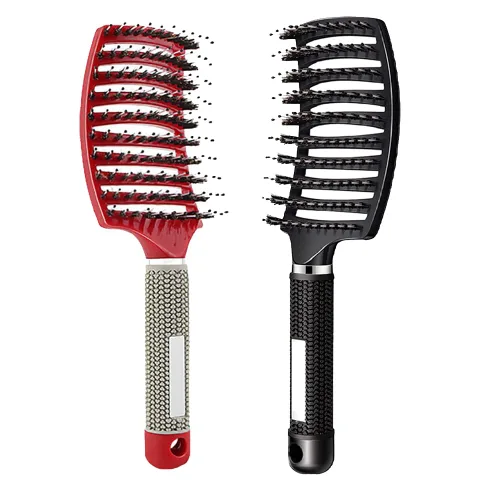 Miniatura 15 de Cepillo Mágico Ultra Desenredante para Cabello Húmedo o Seco, Cepillo Desenredante, Cepillo de Peinado de Secado Rápido y Masaje para Hombres