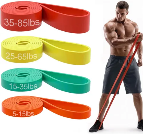 Miniatura 18 de Pull Up Bands, Resistance Bands Set, Exercise Workout Bands for Men & Women, Ideal for Body Stretching, Physical Therapy and Muscle Training