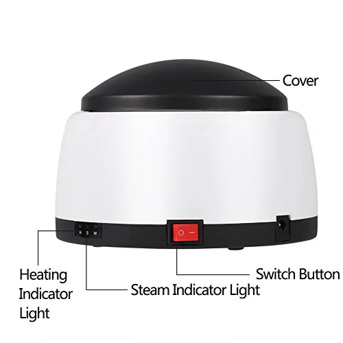 Miniatura 4 de Vaporizador removedor de uñas, máquina de eliminación de esmalte de gel rápido de 36 W, 6.61 x 6.73 x 4.53 pulgadas, vaporizador de eliminación