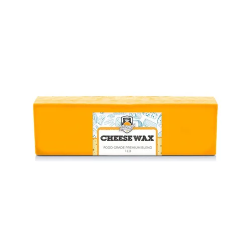 Fermentaholics Ceras de queso prémium de grado alimenticio, 1 libra, cera para hacer queso duro y envejecido, protege y conserva tu queso (1 libra 1