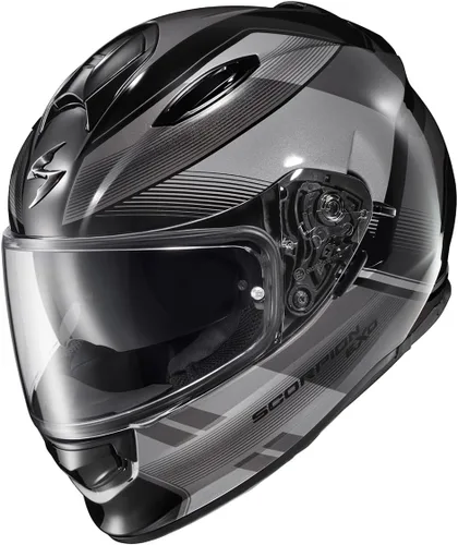 Miniatura 2 de ScorpionEXO Ryzer - Casco integral de motocicleta con visera Pinlock Ready con bolsillos para altavoz integrados, aprobado por DOT ECE