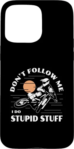 Miniatura 30 de Funda para iPhone 12 Mini Dirtbike Motocross Don't Follow Me Stupid Stuff Dirt Bike