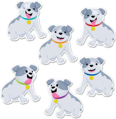 Miniatura 19 de Creative Teaching Press Banderines 6" Designer Cut-Outs (0857)