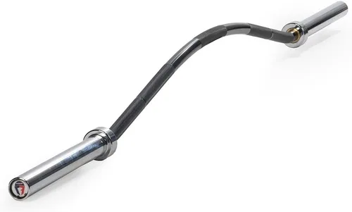 Titan Fitness Barra eléctrica Yukon de óxido negro, barra olímpica de 96 pulgadas con curvatura de 6 pulgadas para mayor comodidad durante