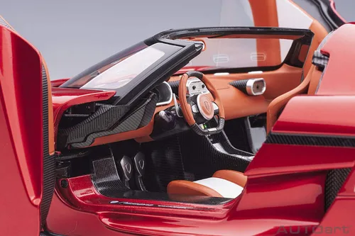 Miniatura 3 de Koenigsegg Regera Candy Red modelo 1/18 de AUTOART 79026