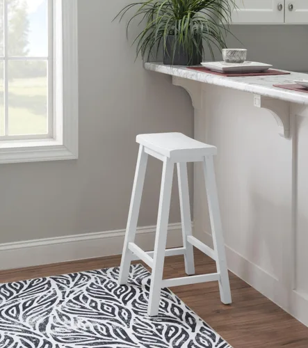 Miniatura 5 de Powell Taburete para muebles, blanco