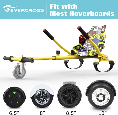 Miniatura 3 de EVERCROSS Accesorio de asiento para aeropatineta, asiento de nueva generación con sistema de freno de seguridad, longitud de marco ajustable