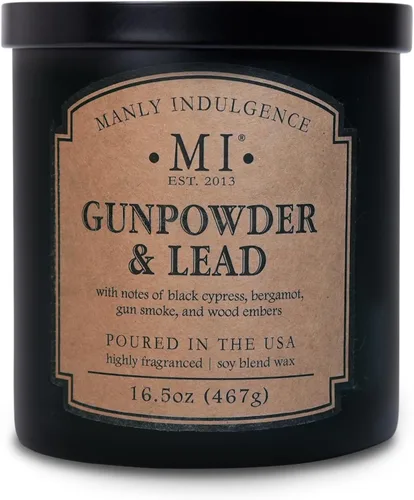 Miniatura 67 de Manly Indulgence Last Call - Velas perfumadas para hombres, 2 mechas, 16.5 onzas, cera de mezcla de soja premium, 60 horas de combustión, velas