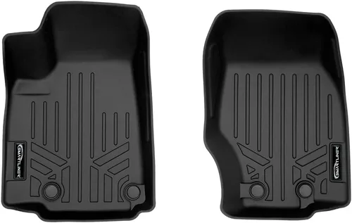 Miniatura 4 de SMARTLINER Juego de alfombrillas de primera fila para todo tipo de clima, compatibles con Jeep Grand Cherokee 4xe 2022-2025