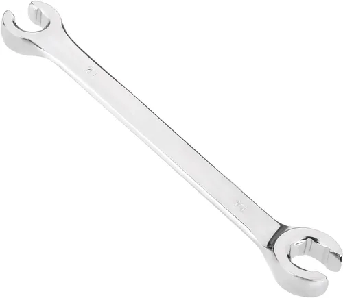 Miniatura 21 de Utoolmart Llave de tuerca de destello, 0.945 in x 1.063 in, doble extremo abierto, acero de alto carbono chapado en cromo espejo, para mantenimiento