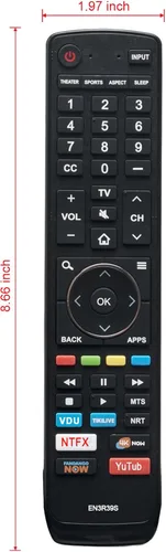 Miniatura 5 de EN3R39S Reemplazo remoto para Sharp 4K Smart TV LC-50Q7030U LC-55Q7030U LC-43Q7000U LC-43Q7020U LC-43Q7050U LC-43Q7060U LC-43Q7070U LC-43Q70000U