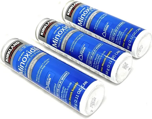 Miniatura 3 de Kirkland Espuma de minoxidil exclusiva para hombres, tratamiento de recrecimiento del cabello, 5% de fuerza extra, suministro de 3 meses