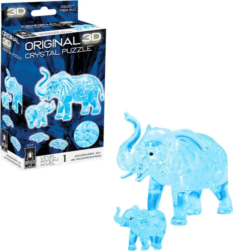 Miniatura 9 de BePuzzled Cat & Kitten, rompecabezas de cristal 3D original, a partir de 12 años