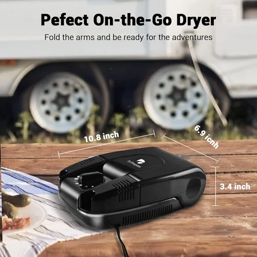 Miniatura 7 de Dr Prepare - Secador de botas secador de guantes y calentador de botas con soplador de calor estante y temporizador ajustable portátil diseño