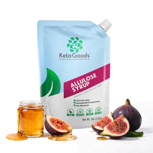 Miniatura 5 de Keto Goods Edulcorante de alulosa - Jarabe keto sin azúcar, cero calorías sin carbohidratos, alulosa líquida sin impacto glucémico, 16 onzas