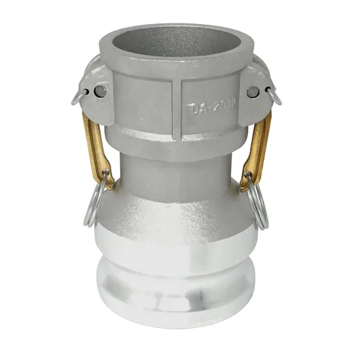 Miniatura 13 de Gloxco Tipo de aluminio DA leva y ranura de manguera de montaje, reductor, 3 "Camlock hembra x 2" Camlock macho (CAM-3020-DA-AL)