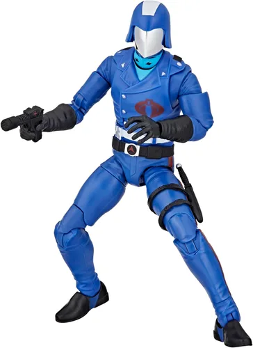 Miniatura 9 de G.I. Joe Classified Series Retro Cardback Cobra Commander, figura de acción coleccionable de 6 pulgadas con 8 accesorios