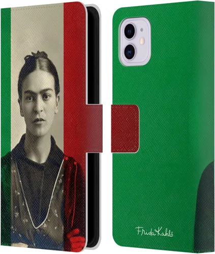 Miniatura 7 de Head Case Designs Officially Licensed Frida Kahlo Floral Portraits and Quotes Leather Wallet Case Compatible with Apple iPhone 11