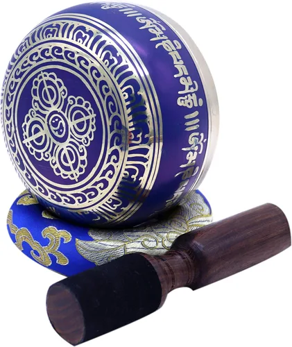 Miniatura 4 de Juego de cuencos tibetanos de siete chakras, elige tu cuenco de chakra favorito, mejora tu práctica de meditación de chakras