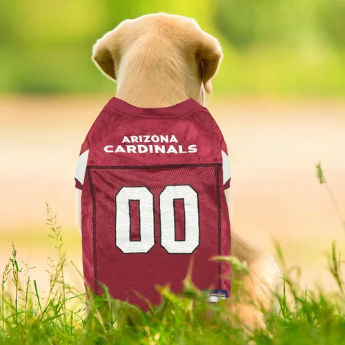 Miniatura 4 de Pets First NFL Arizona Cardinals Camiseta para Perro, Talla Extra Pequeña, Disfraz de Camiseta de Fútbol Americano para Mascota, Camiseta Deportiva
