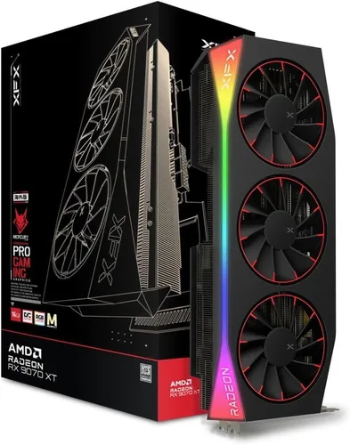 Miniatura 11 de XFX Speedster SWFT105 Radeon RX 6400 Tarjeta gráfica para juegos con 4 GB GDDR6, AMD RDNA 2 RX-64XL4SFG2