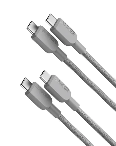 Miniatura 10 de Anker Cable USB C a USB C, Cable Cargador de Carga Rápida Tipo C (6 pies, 2 unidades) para iPhone 17/16 Series, iPad Air 4, MacBook Pro 2022 y más