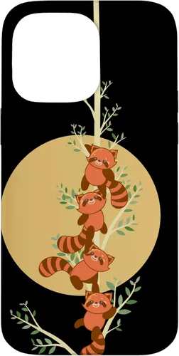 Miniatura 21 de Funda para iPhone 13 Pro Max Cute Red Panda Phone Case Red Panda Lover Case