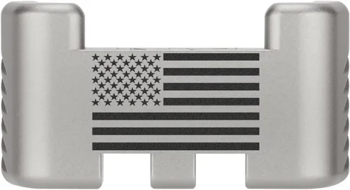Miniatura 123 de NDZ Performance Placa trasera de aluminio con asistencia deslizante para Glock 1-5 Glock 17 19 19 19 x 22 23 24 26 27 31 32 33 34 35 45 47 49, Rojo