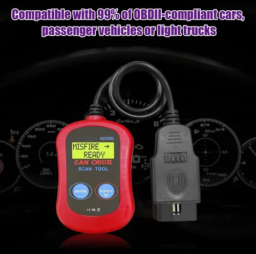 Miniatura 6 de Dickno Lector de código de escáner OBD2 para automóvil, escáner de fallas del motor automotriz para borrar el código de error, herramienta