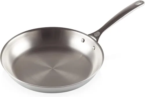 Miniatura 7 de Le Creuset - Sartén de acero inoxidable tricapa de 10