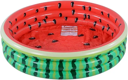 Miniatura 8 de Piscina para niños, hamburguesa de sandía, piscina inflable de helado, piscina de agua en verano, piscina de 45 pulgadas Piscina de helados