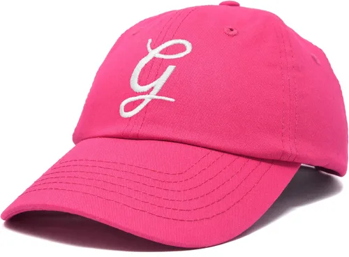 Miniatura 4 de DALIX Gorra de béisbol con letra G para mujer, monograma, bordado cursivo