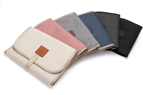 Miniatura 7 de Cambiador de pañales plegable para bebé, impermeable, cambiador de pañales, cambiador de pañales portátil, sábanas de colchón para cambiar pañales