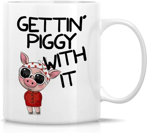Miniatura 21 de Retreez - Taza divertida con texto en inglés "Without Music Life Would B Flat Musician", 325 ml, tazas de café de cerámica, divertidas, sarcásticas