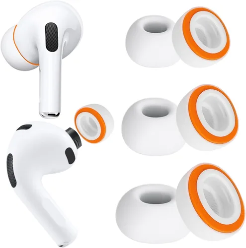 Miniatura 18 de KASOTT 2025 Actualizado para AirPods Pro 3 Puntas de Oído Híbridas de Espuma Viscoelástica y Silicona, Máxima Comodidad, Puntas Antideslizantes