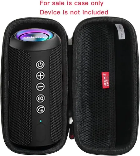 Miniatura 2 de Hermitshell Estuche rígido de viaje para altavoz Bluetooth portátil Ortizan (1.ª generación) (negro)