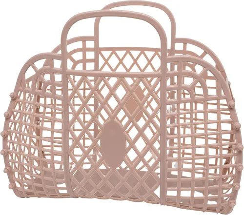 Bolso de la jalea, bolso de la playa de la jalea, totalizador de la cesta de la playa, totaliz