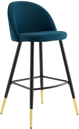 Miniatura 16 de Modway Taburetes de comedor tapizados de tela Cordial en Azure - Juego de 2