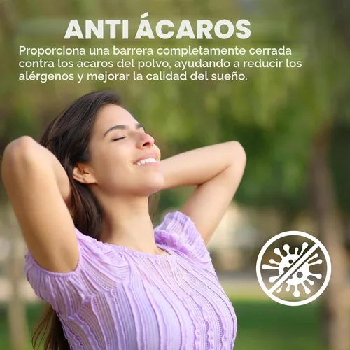Miniatura 6 de Utopia Bedding Funda de colchón impermeable de alta calidad, protector de colchón con cremallera individual XL, 8 pulgadas de profundidad, a prueba