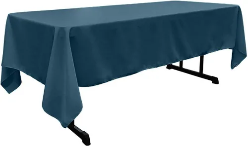 Miniatura 39 de New Creations Fabric & Foam Inc - Mantel rectangular de popelina de poliéster de 60 pulgadas de ancho por 120 pulgadas de largo. (Avocado)