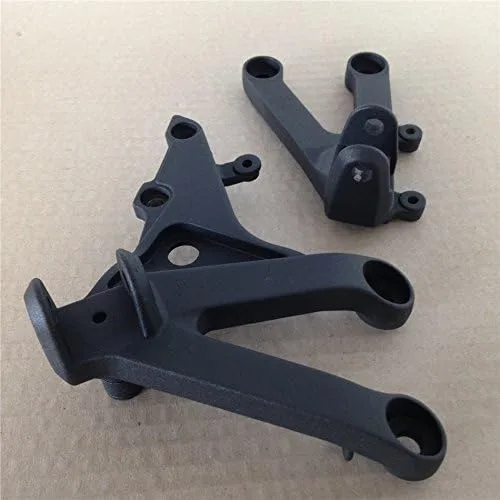 Miniatura 5 de HONGK - Soporte de clavijas de pie delantero negro compatible con Cbr600Rr Rr 2007 2008-2011 [B01C0SU70M]