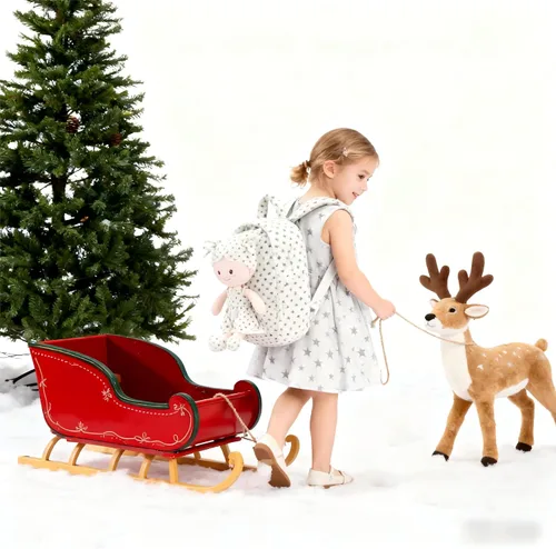 Miniatura 47 de Onetoo Mochila para niños pequeños, regalos de regreso a clases, mochilas para niñas y niños con muñecas de bebé ligeras y suaves en vestido