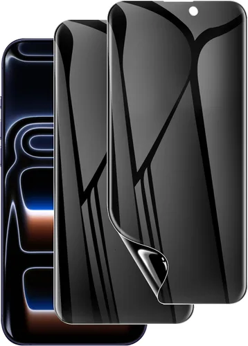 Miniatura 12 de LYWHL Paquete de 3 protectores de pantalla de privacidad para iPhone 12 Pro Max, protector de pantalla privada antiespía de vidrio templado para 12