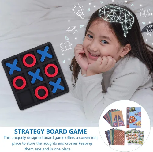 Miniatura 5 de Juego de 2 cajas de dedo del pie Juego de mesa Estrategia Juego de mesa Juegos familiares Noche Juegos de mesa clásicos Rompecabezas táctil