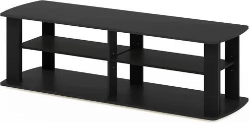 Miniatura 4 de Furinno 11191BK THE Centro de Entretenimiento Soporte para TV, Negro