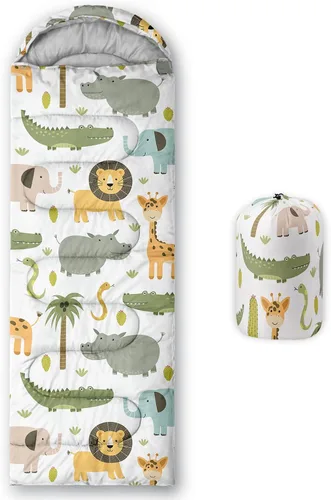 Miniatura 30 de Axolotl Saco de Dormir de Unicornio para Niños y Niñas – Sacos de Dormir Ligeros Cálidos para Clima Frío, Saco de Dormir Portátil Impermeable