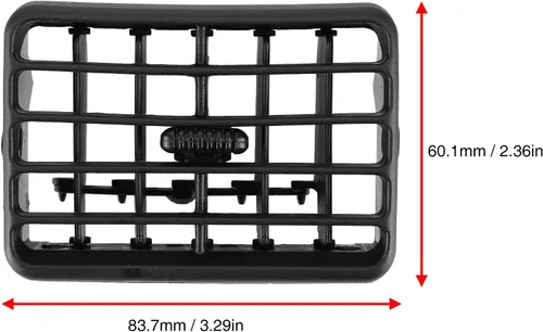 Miniatura 2 de 2 piezas de ventilación de aire para salpicadero, consola central, calentador de aire A/C, rejillas de ventilación compatibles con 4Runner Tacoma